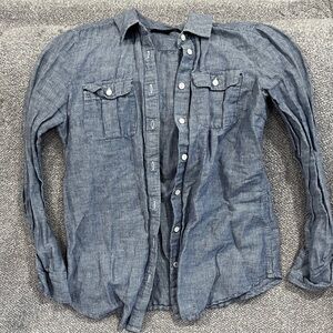 Banana Republic Soft Wash Striped Shirt